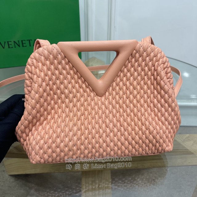 Bottega veneta高端女包 8546B BV寶緹嘉2021包包最新triangle倒三角手提單肩斜挎包三角包  gxz1252